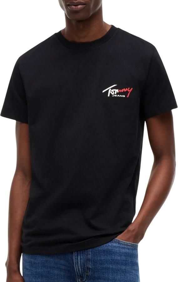 Tommy Hilfiger Slim Sign Chest Logo Shirt Heren - Foto 4