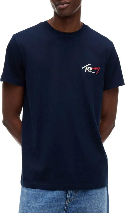 Tommy Jeans relaxed fit T-shirt van puur katoen - Foto 6