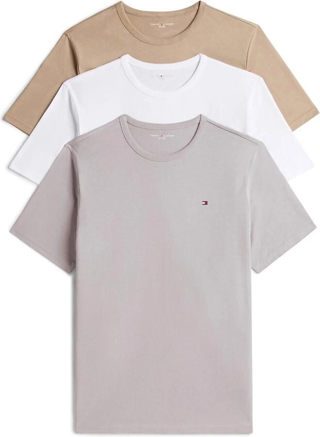 Tommy Hilfiger regular fit T-shirts in set van 3