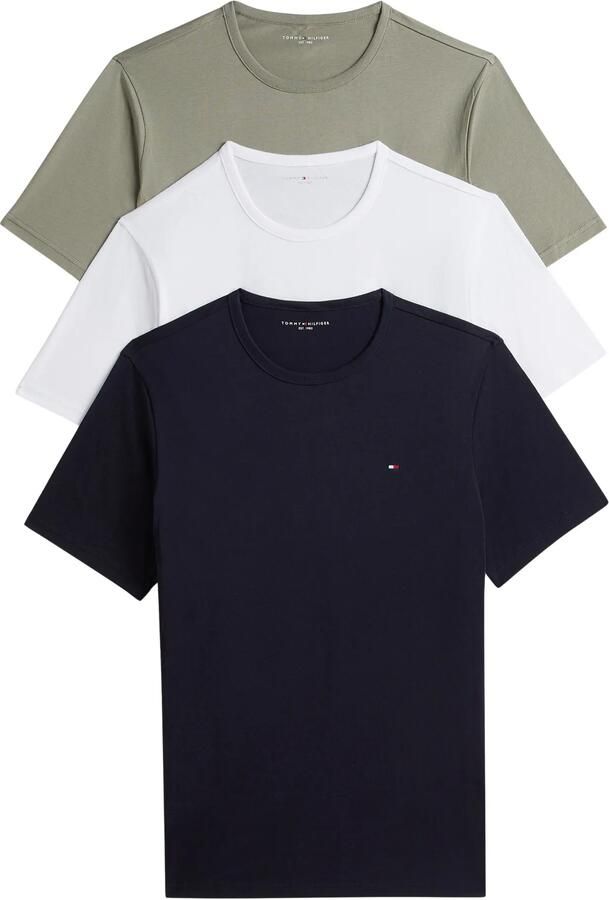 Tommy Hilfiger Regular fit T-shirt set in set van 3 - Foto 3