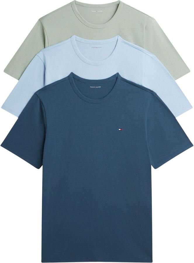 Tommy Hilfiger SS Shirt Heren (3-pack)