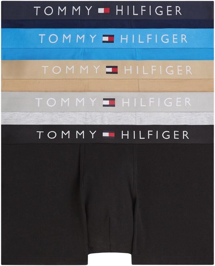 Tommy Hilfiger Trunks Boxershorts Heren (5-pack)