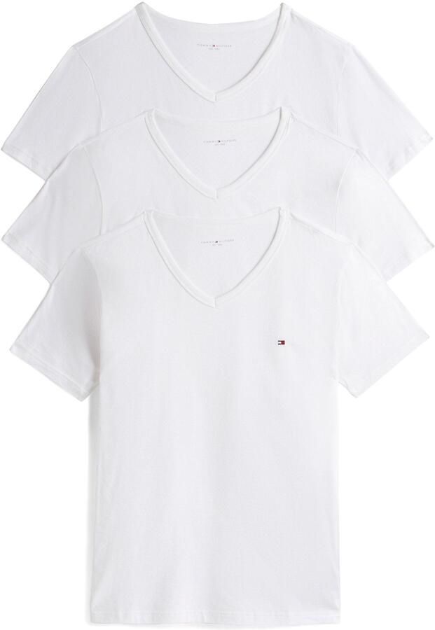Tommy Hilfiger T-shirtset van puur katoen in een set van 3 stuks