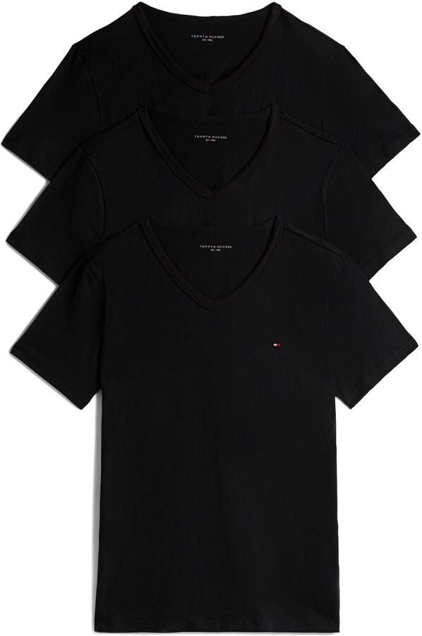 Tommy Hilfiger T-shirtset van puur katoen in een set van 3 stuks