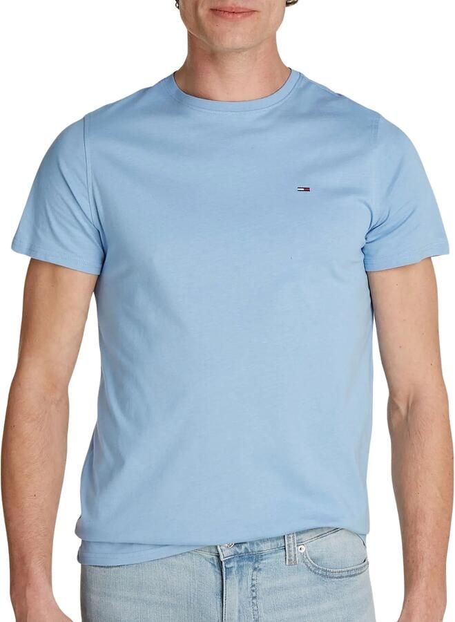 Tommy Jeans slim fit T-shirt westside blue