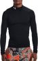 Under Armour Shirt met lange mouwen opstaande kraag en logostitching - Thumbnail 1