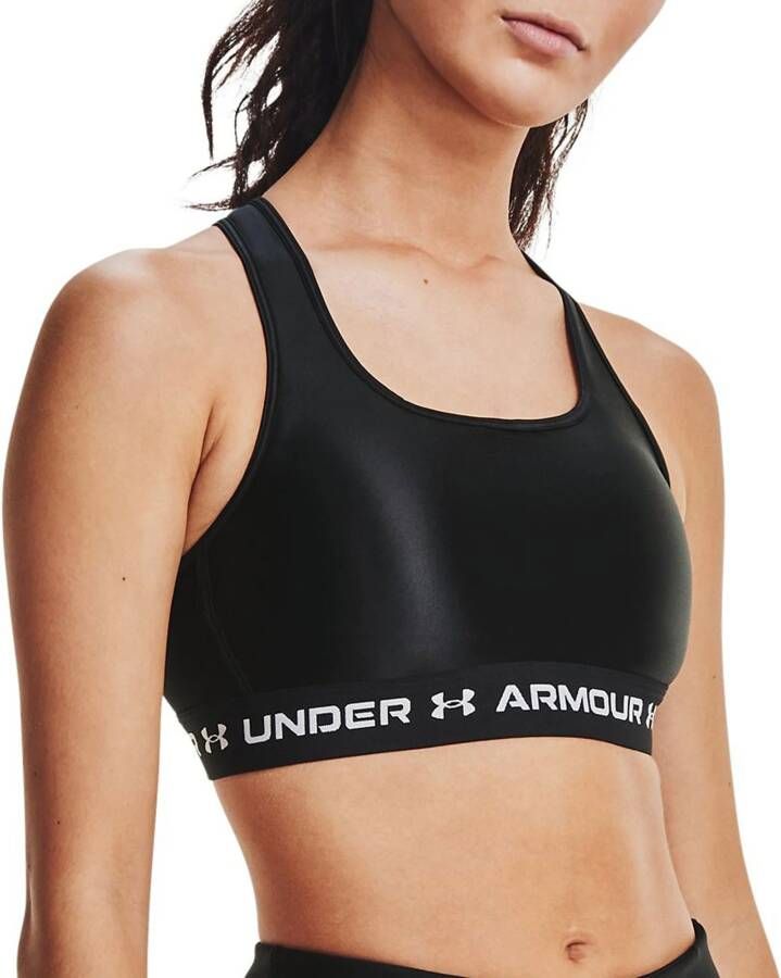 Under Armour Mid Crossback Sport Beha Dames
