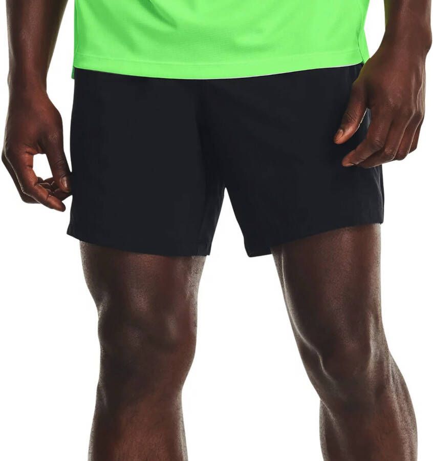 Under Armour Speed ​​Stride 2.0 1369745 001 s shorts Zwart Heren
