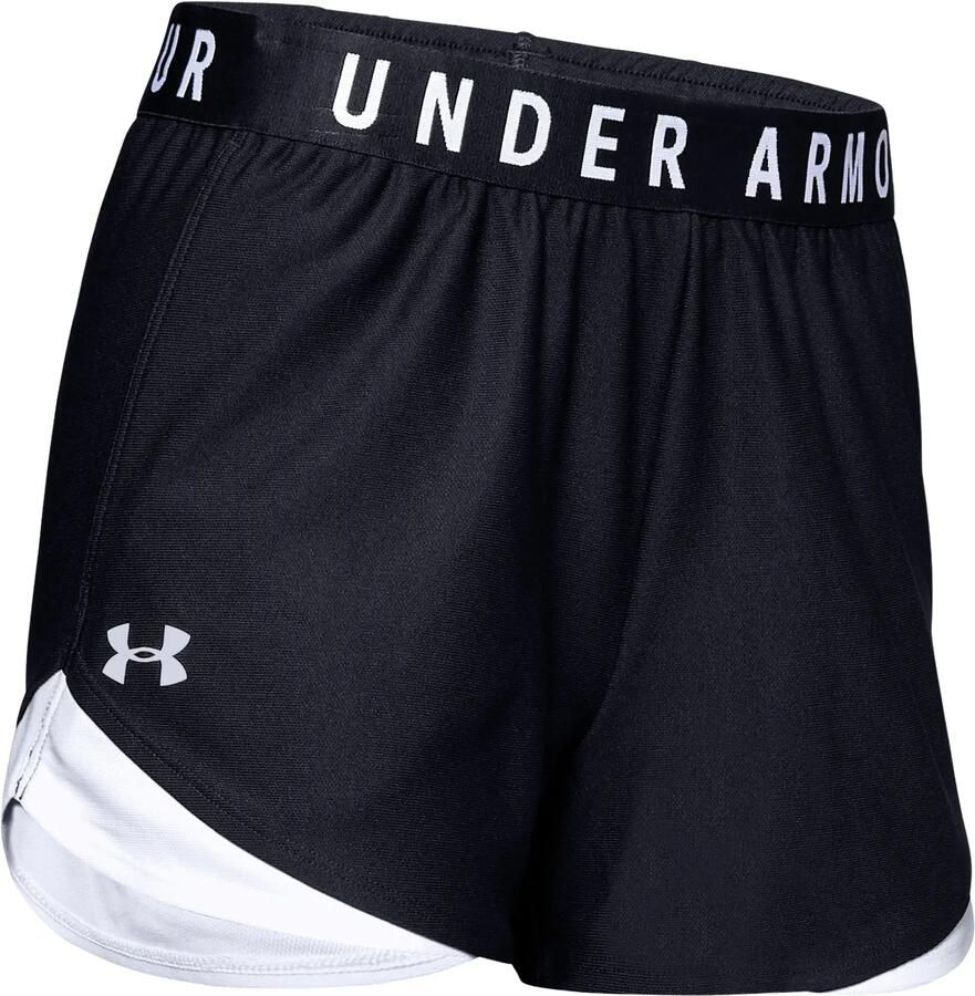 Under Armour Korte broek met elastische band met logo model 'Play Up'