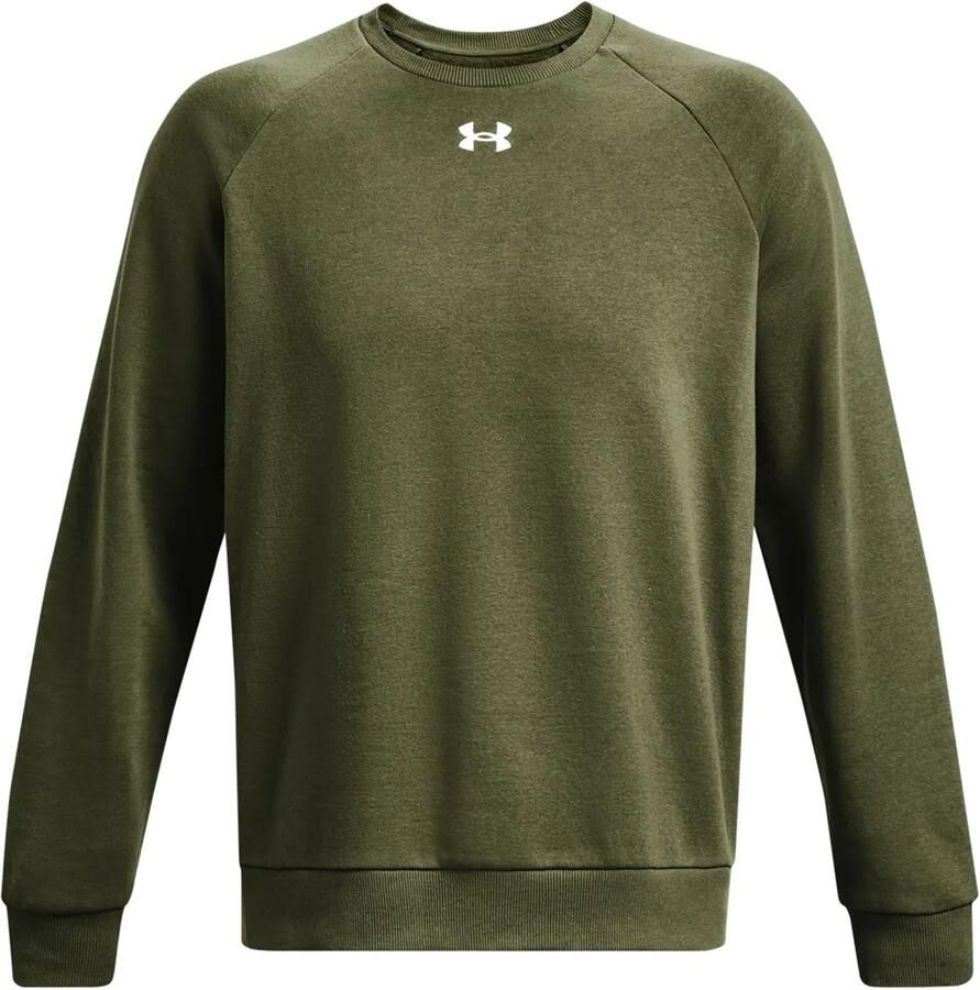 Under Armour Moderne Fleece Crew Sweatshirt Green Heren
