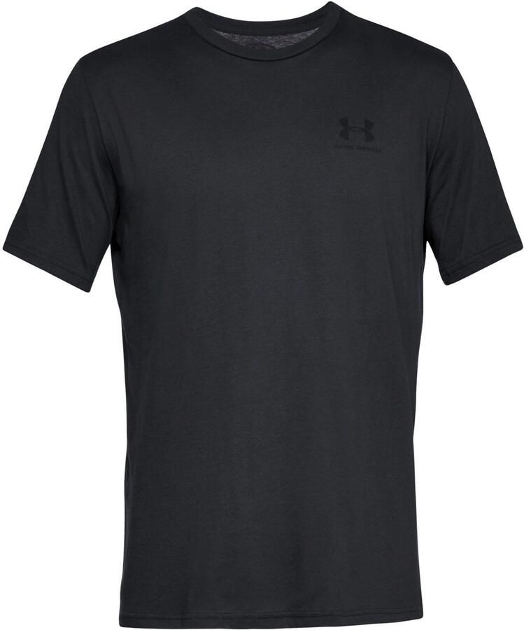 Under Armour Petit Logo T-Shirt Relaxte pasvorm Zwart Heren