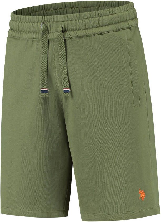 U.s. Polo Assn. Groene Katoenen Vetershort Green Heren