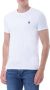 U.s. Polo Assn. Zachte en comfortabele witte Arjun T-shirt met logo White Heren - Thumbnail 1