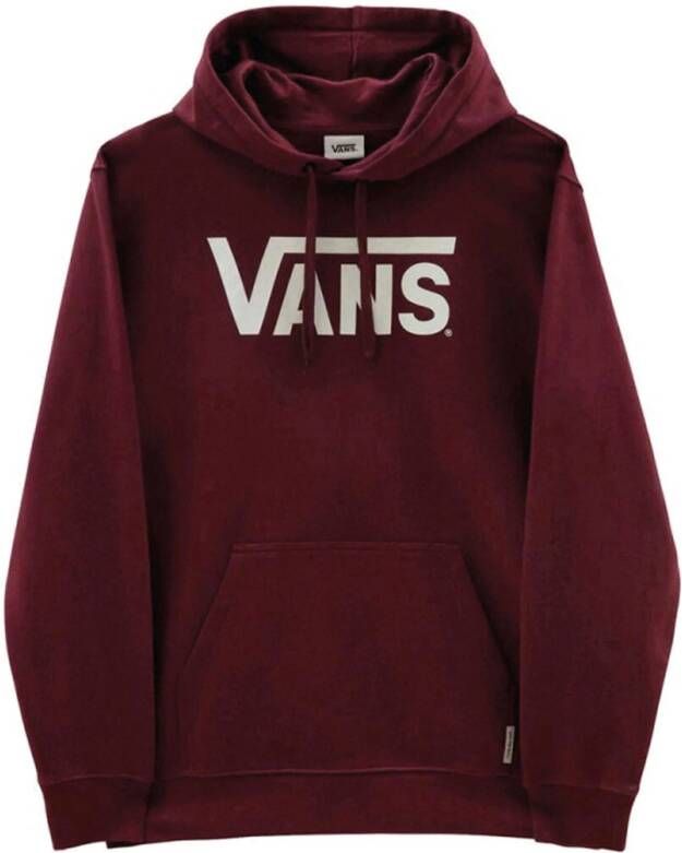 Vans Roze Fleece Hoodie Sweatshirt Gezellige Stijl Red Heren