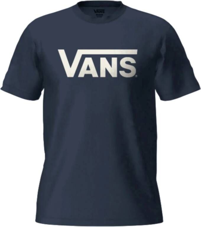 Vans Heren Klassiek T-Shirt Blauw Heren
