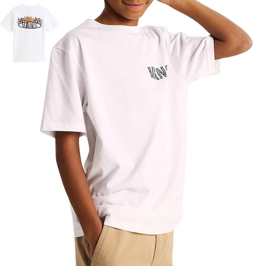 Vans Racing Flames SS Shirt Junior