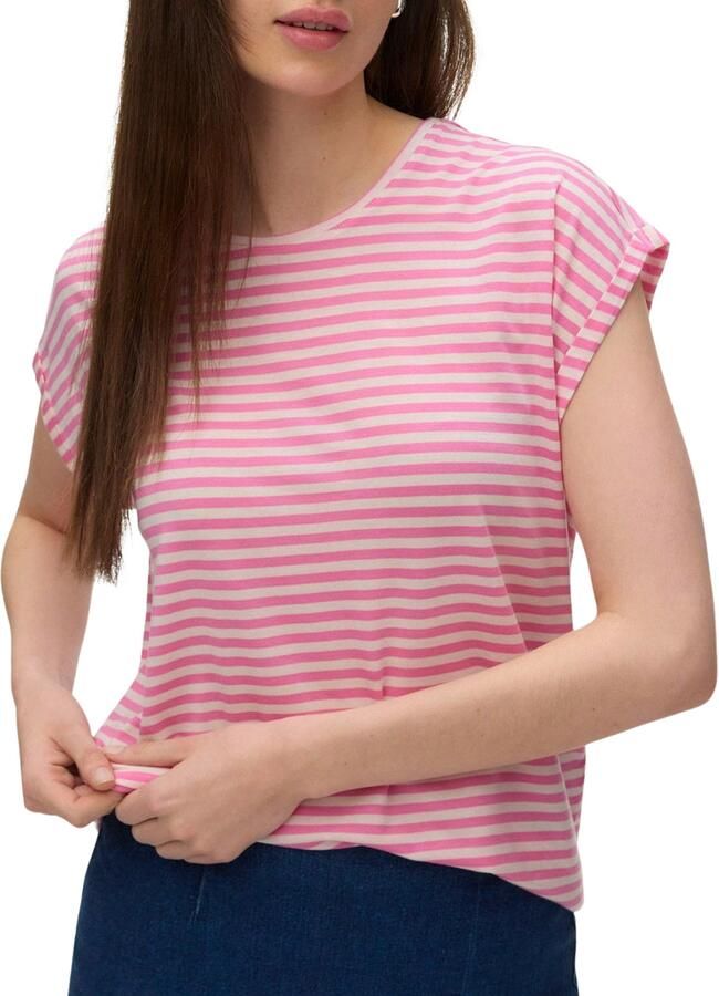 Vero Moda relaxed fit T-shirt van lyocellmix model 'AVA'