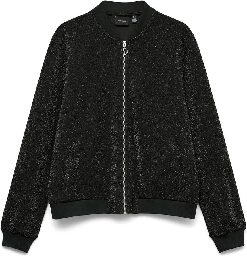 Vero Moda Regular fit bomberjack met collegekraag model 'BERLIN'
