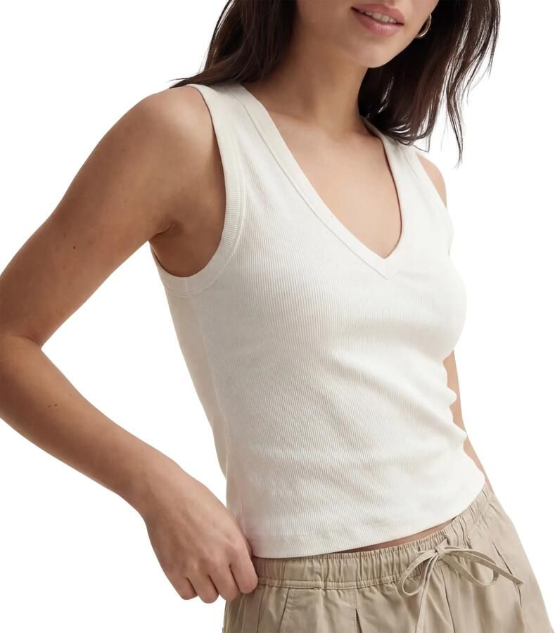 Vero Moda slim fit tank top van katoenmix model 'CHLOE' - Foto 3