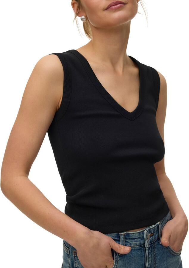 Vero Moda slim fit tank top van katoenmix model 'CHLOE' - Foto 5