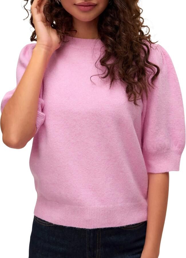 Vero Moda Comfort fit gebreide pullover met pofmouwen model 'DOFFY'