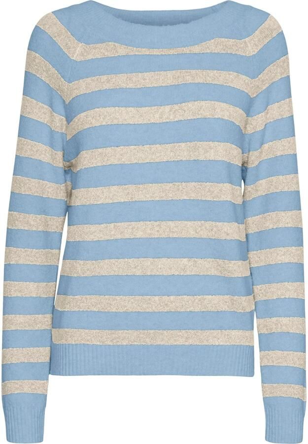 Vero Moda Trui met ronde hals VMDOFFY LS O-NECK BLOUSE GA NOOS