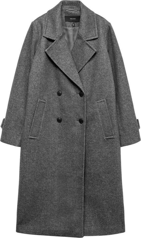 VERO MODA wintermantel grijs
