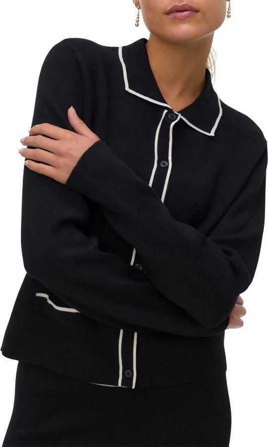 Vero Moda Gold Knit Cardigan Dames