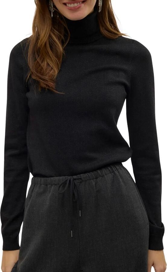 Vero Moda Shaped fit coltrui met glittereffect model 'HAPPYSHINE'