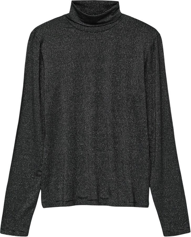 Vero Moda Slim fit turtleneck van viscosemix model 'LAVA GLITTER'