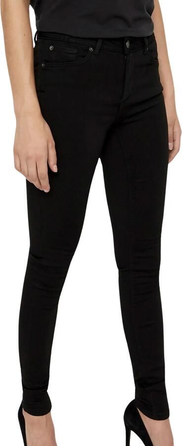 Vero Moda Vmlux NW Super S Jeans Ba037 Noos G: Zwart | Freewear Zwart Black Dames
