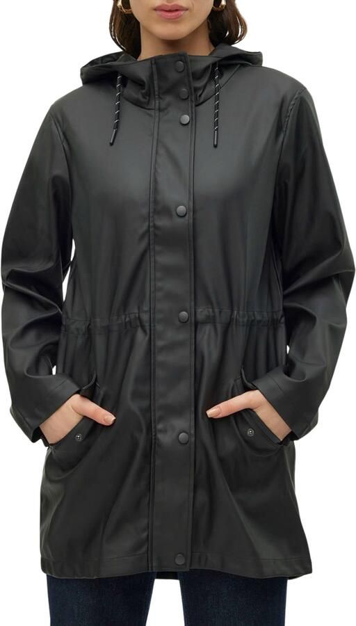 Vero Moda Regular fit functioneel jack met tunnelkoord in de taille model 'MALOU' - Foto 1