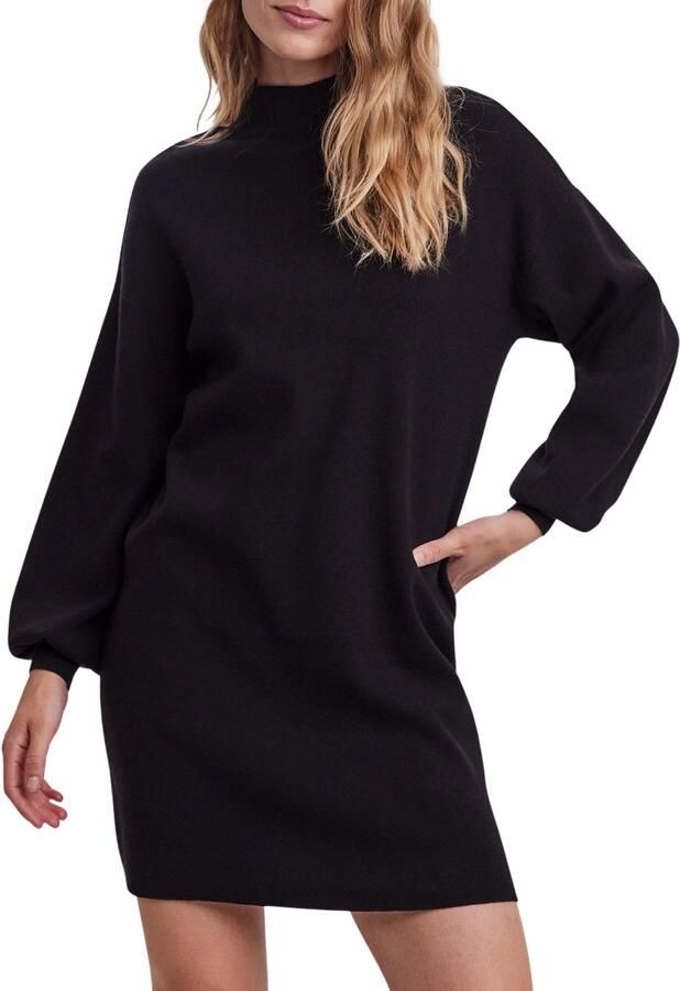 Vero Moda Loose fit gebreide jurk met ballonmouwen model 'NANCY' - Foto 6