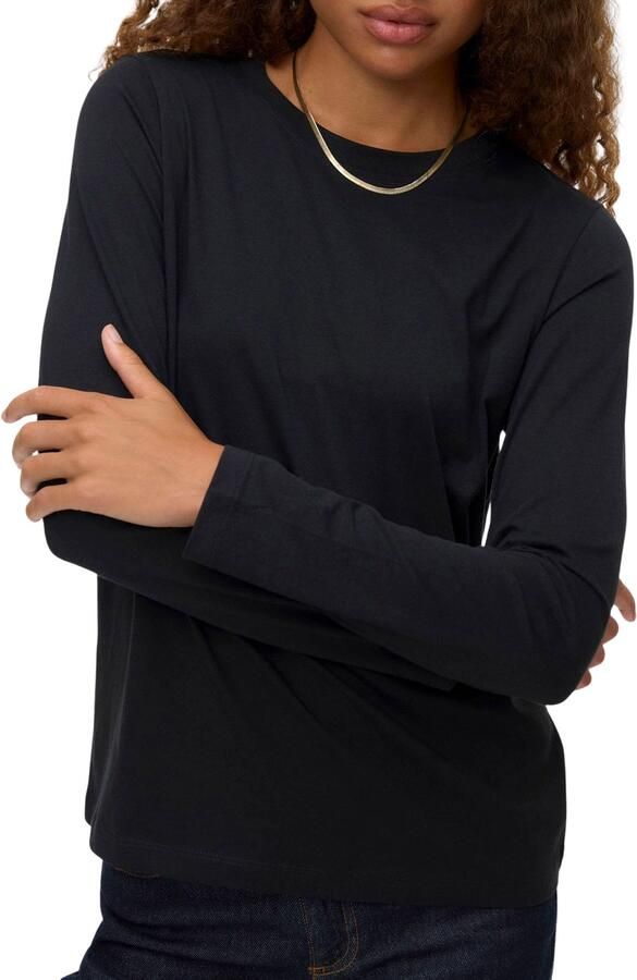 Vero Moda Shirt met lange mouwen VMPAULINA LS T-SHIRT GA JRS NOOS