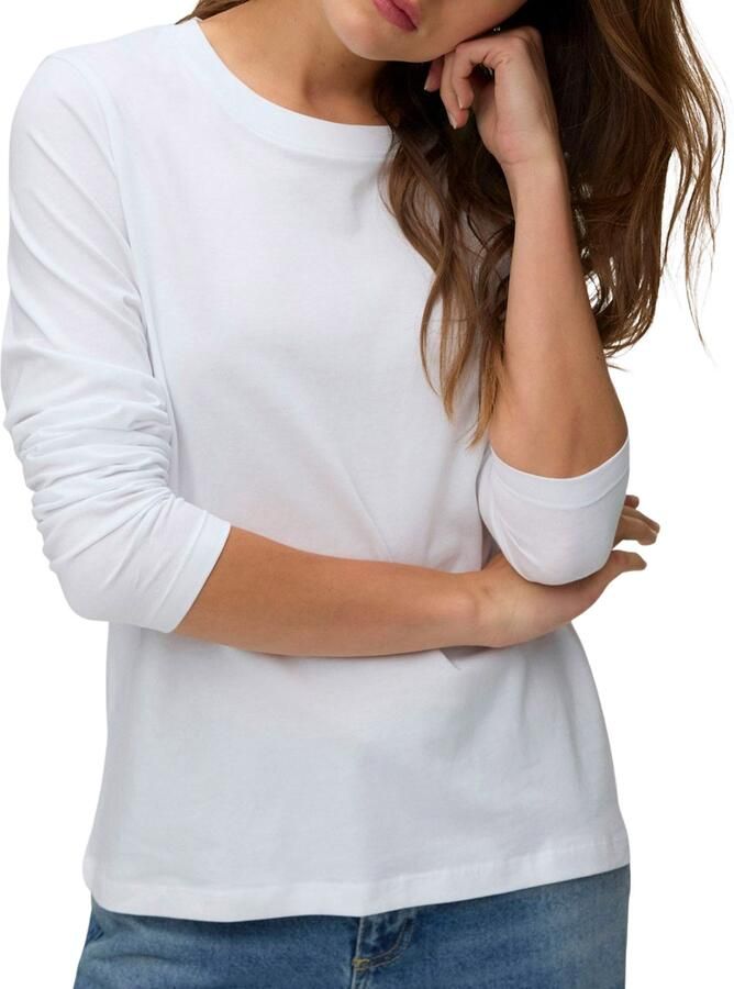 Vero Moda Shirt met lange mouwen VMPAULINA LS T-SHIRT GA JRS NOOS