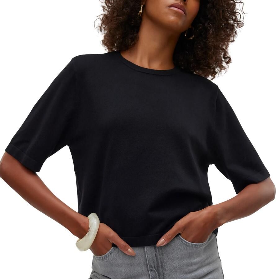 Vero Moda Trui met korte mouwen VMSILJE 2 4 O-NCK OVERSIZE PULL GA NOOS - Foto 3