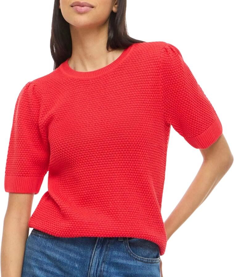 Vila Slim fit T-shirt in breilook model 'Vidalo' - Foto 4