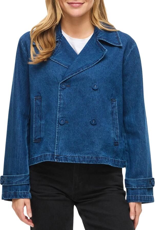 Vila Nata Denim Jas Dames