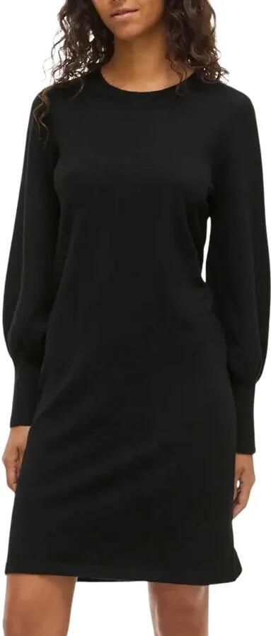 Vila Gebreide jurk VIKERRY O-NECK KNIT DRESS NOOS - Foto 4