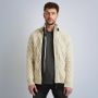 PME Legend Zip jacket heavy knit mixed yarn bone white Beige Heren - Thumbnail 4