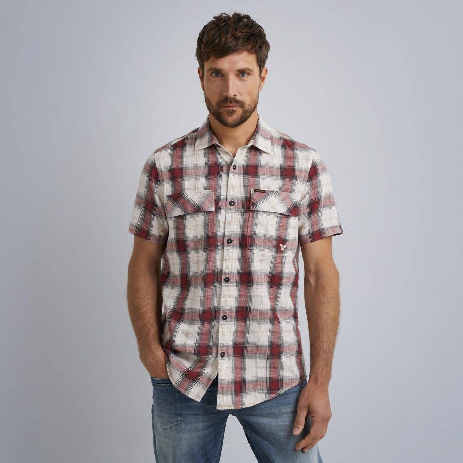 PME Legend geruit regular fit overhemd 2088 - Foto 2