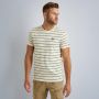 PME Legend Gebroken Wit T-shirt Short Sleeve R-neck Space Yd Striped Jersey - Thumbnail 4