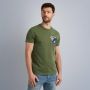 PME Legend regular fit T-shirt met backprint groen - Thumbnail 3