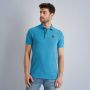 PME LEGEND Heren Polo's & T-shirts Short Sleeve Polo Jacquard Pique Lichtblauw - Thumbnail 4