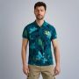 PME Legend regular fit polo met all over print blauw - Thumbnail 3