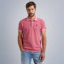 PME Legend Roze Polo Short Sleeve Polo Pique Garment Dye - Thumbnail 4