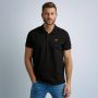 PME LEGEND Heren Polo's & T-shirts Trackway Polo Zwart - Thumbnail 4