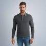 PME LEGEND Heren Polo's & T-shirts Long Sleeve Polo Pique Garment Dye Donkergrijs - Thumbnail 3