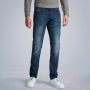 Donkerblauwe PME Legend Straight Leg Jeans PME Legend Nightflight Jeans - Thumbnail 4