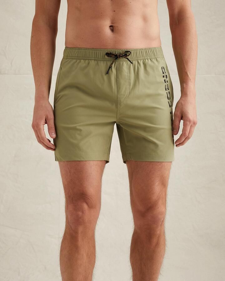 PME Legend zwemshort met logo olijfgroen - Foto 4